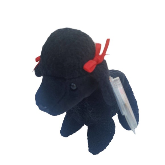 TY Beanie Baby GIGI MINT Protected 1997 1998 RARE Errors Tush Tag Black Poodle - Picture 13 of 14
